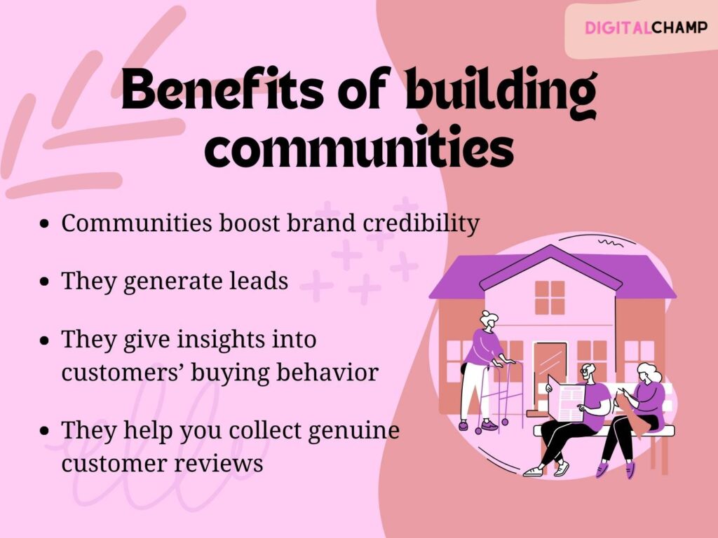 Benefits of building communities